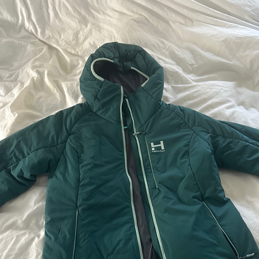 Himali Women’s L Teal Hooded Jack